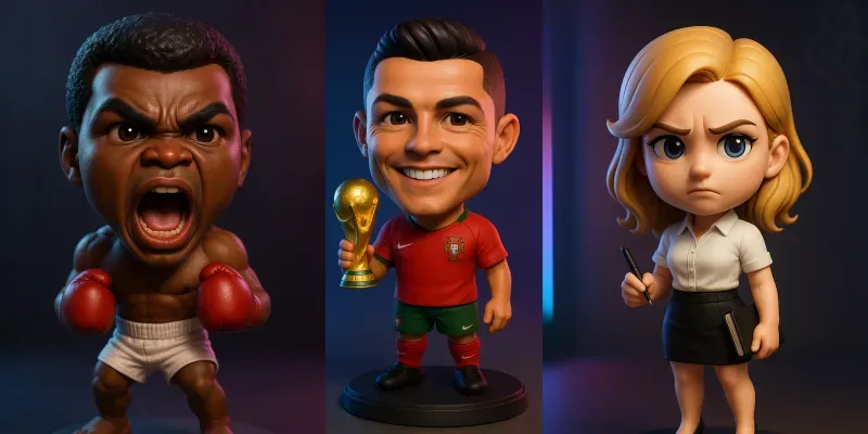 Ultra Realistic 3D Collectible Prompts generated by undefined