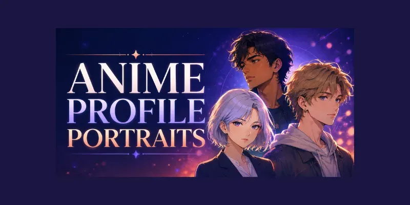 Anime Profile Portraits generated by undefined