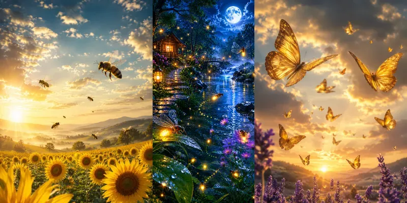 Flying Nature Dreams generated by undefined