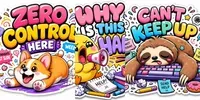 Loud Mood Animal Sticker Sets chatgpt-image prompt mini thumbnail