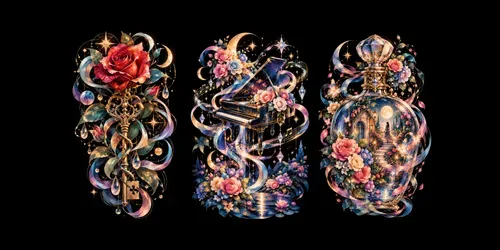 Romantic Dreamscape Abstract Art generated by chatgpt-image