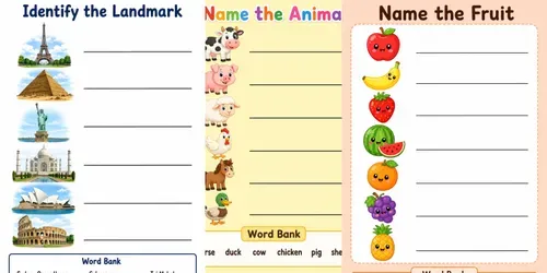 Colored Naming Worksheet Generator generated by chatgpt-image
