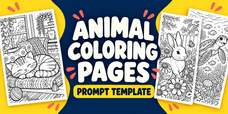 Animal Coloring Pages For Coloring Books