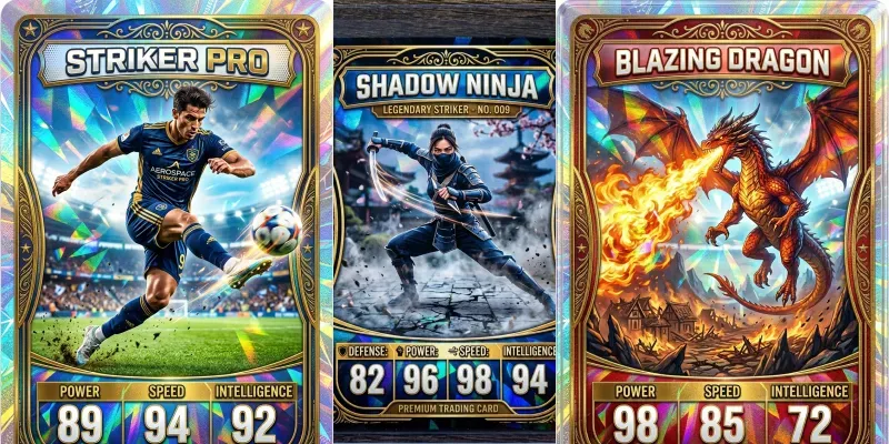 Trading Card Generator generated by undefined