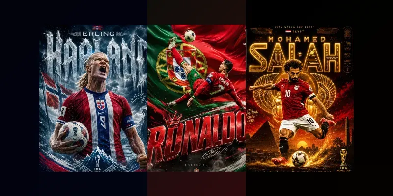 Cinematic Fifa World Cup 2026 Wallpapers generated by undefined