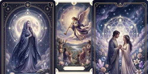 Mystic Tarot Oracle Decks generated by gemini-image