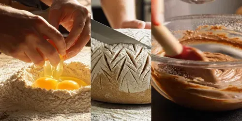 Cinematic ASMR Baking Recipe Videos generated by veo