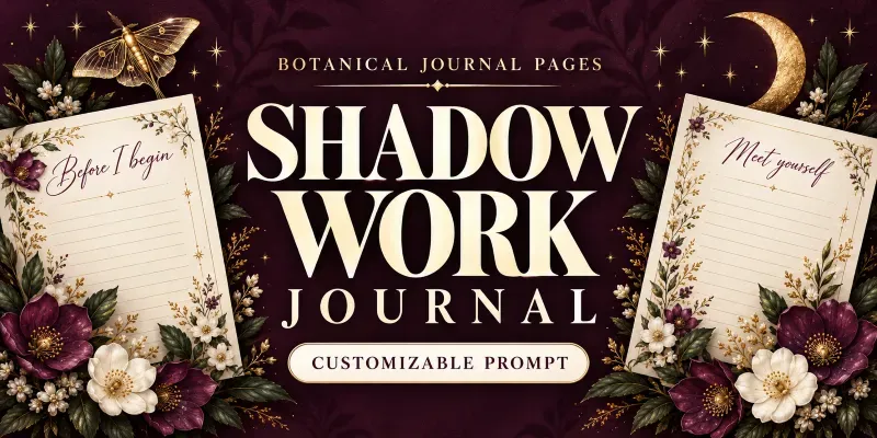 Shadow Work Journal Pages Creator
