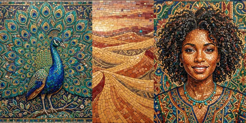 Artisan Mosaic Worlds Of Fragments generated by undefined