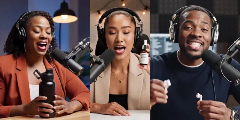 Viral Podcast Product Promotions generated by undefined