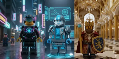 Trending Lego Character Generator generated by gemini-image