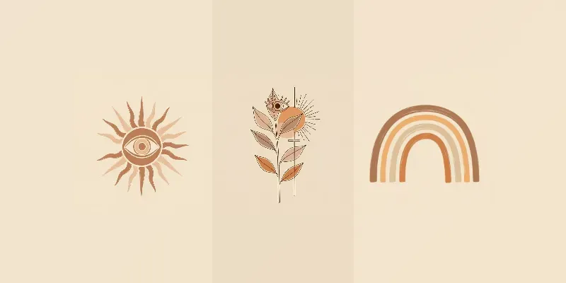 Boho Digital Art Essentials generated by undefined