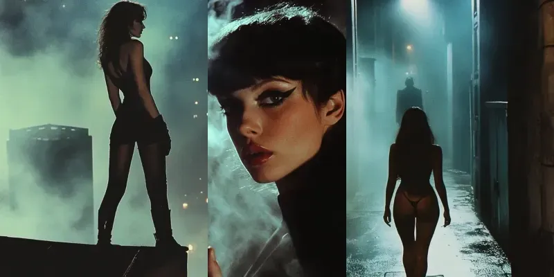 Neonoir Cinematic Vintage Stories generated by undefined