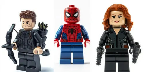 Lego Versions Of The Avengers Characters generated by midjourney