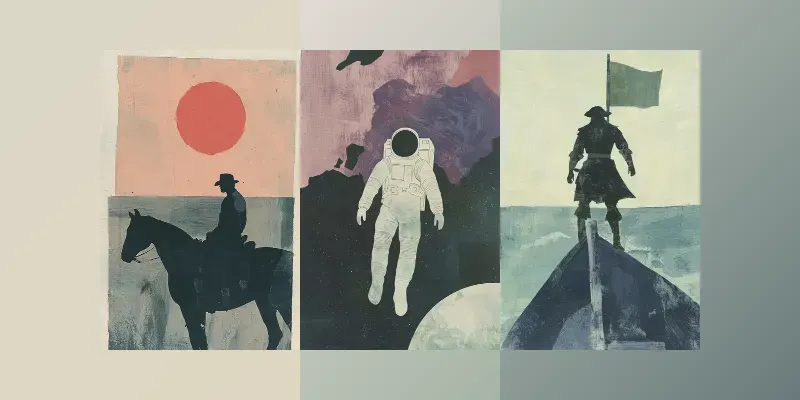 Textured Painterly Book Covers generated by undefined