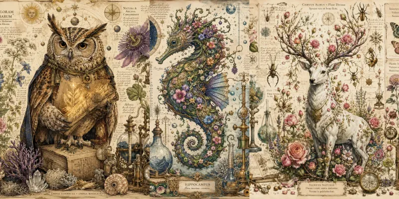 Alchemical Botanical Dreams generated by undefined