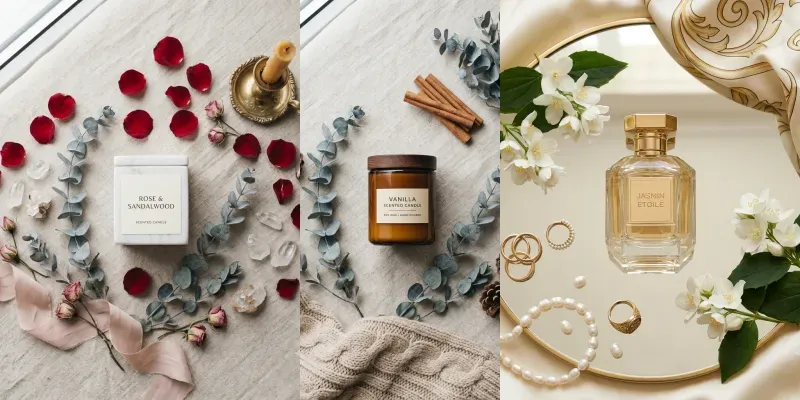 Flat Lay Product Photography generated by undefined
