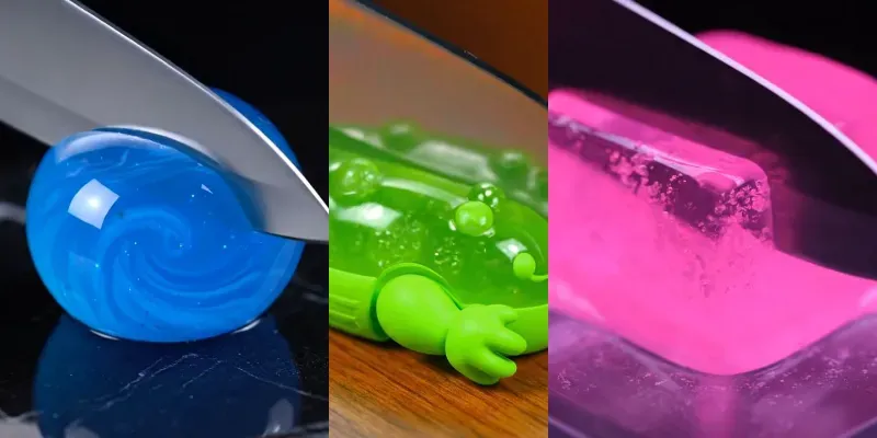 ASMR Jelly Slicings generated by undefined