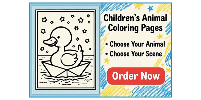 Childrens Animal Coloring Pages generated by undefined