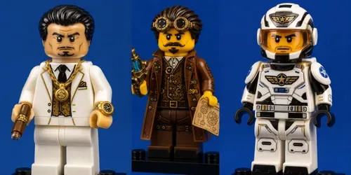 Ultimate Lego Minifigure Creator Pros generated by chatgpt-image