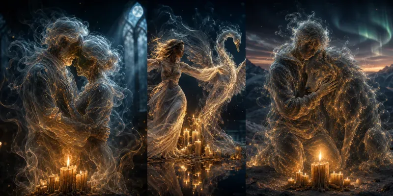 Smoke Soul Embraces generated by undefined