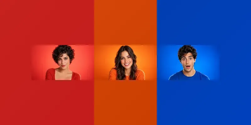 Vibrant Studio Portraits