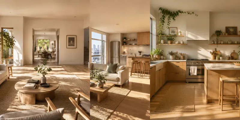 Photorealistic Interior Designs generated by undefined