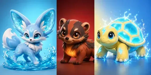3D Chibi Creaturecollectors generated by chatgpt-image