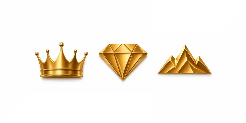 Premium Metallic Symbol Generator generated by undefined