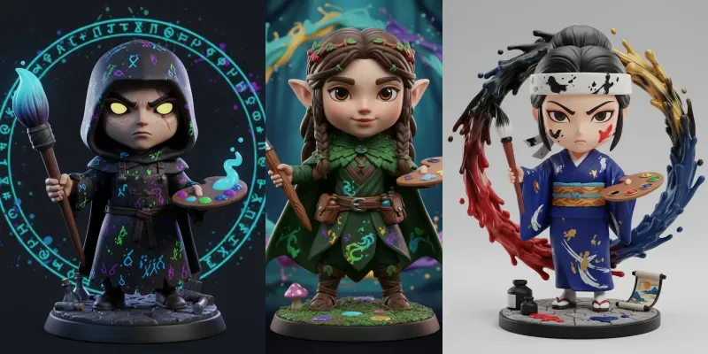 Artisan Painter Figurines generated by undefined