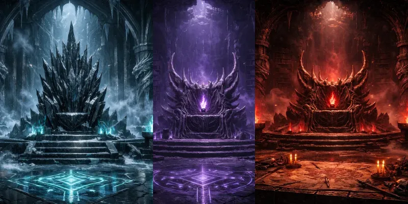 Dark Tribal Kingdom Architects generated by undefined