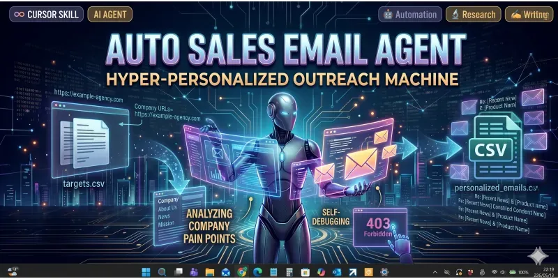 Auto Sales Email Agent generated by undefined