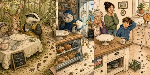 The Cases Of The Missing Cakes generated by chatgpt-image