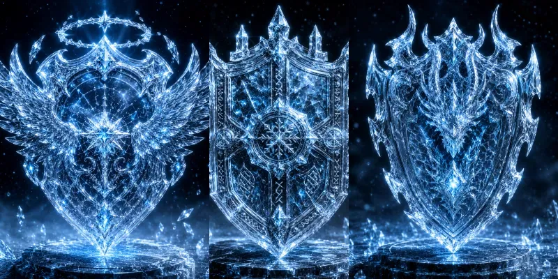Frozen Crystal Shields generated by undefined