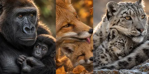 Tender Wild Bonds generated by chatgpt-image