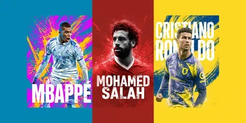 Hueforge Football Player Wallpapers generated by midjourney