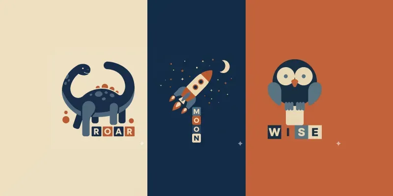 Minimalist Retro Wooden Toy Vectors generated by undefined