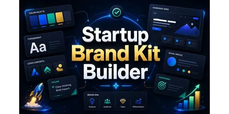Startup Brand Kit Builder generated by undefined
