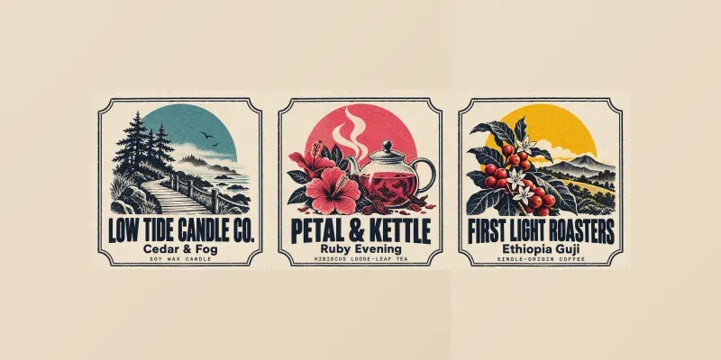 Riso Label Art For Smallbatch Makers