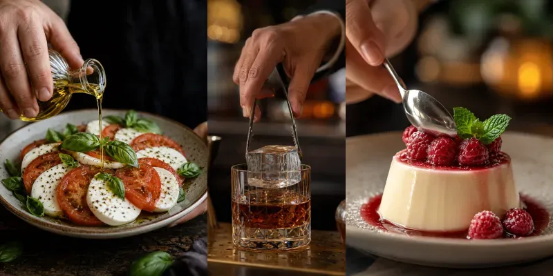 Cinematic Food Closeups generated by undefined