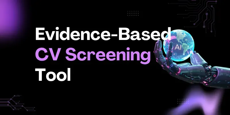 Evidence Based CV Screening Tool generated by undefined