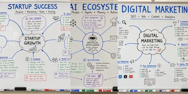 Pro Handwritten Mind Map Whiteboards generated by undefined