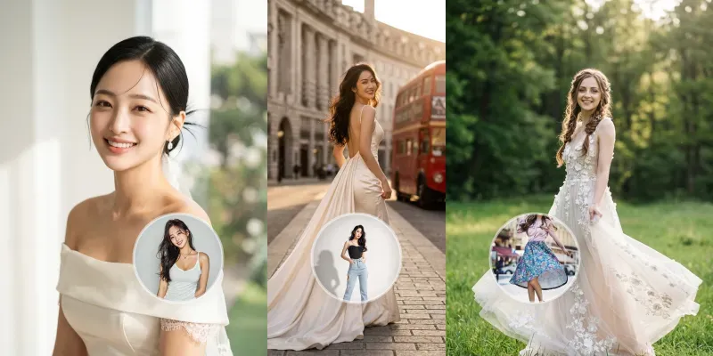 Ultrarealistic Prewedding Brides generated by undefined