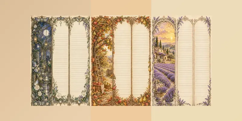 Enchanted Journal Panels