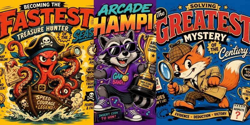 Retro Mascot Champion Makers generated by undefined