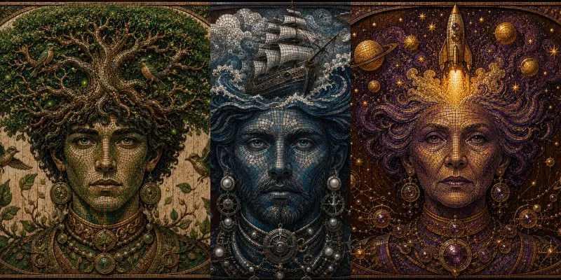 Minds Of Mosaic generated by undefined