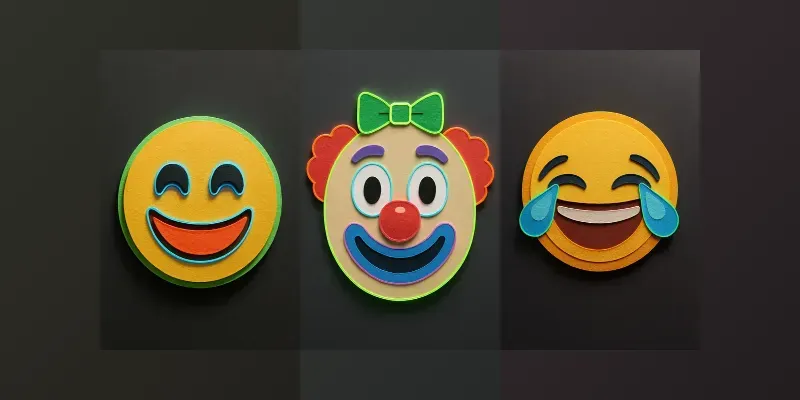 Paper Emoji Glows generated by undefined