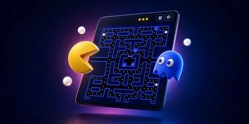 Retro Maze Chase Game generated by claude-agent