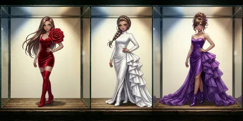 Luxury Anime Figurine Showcase Generator generated by gemini-image