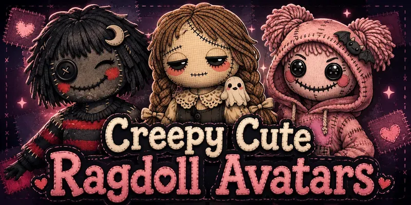 Creepy Cute Ragdoll Avatars generated by undefined